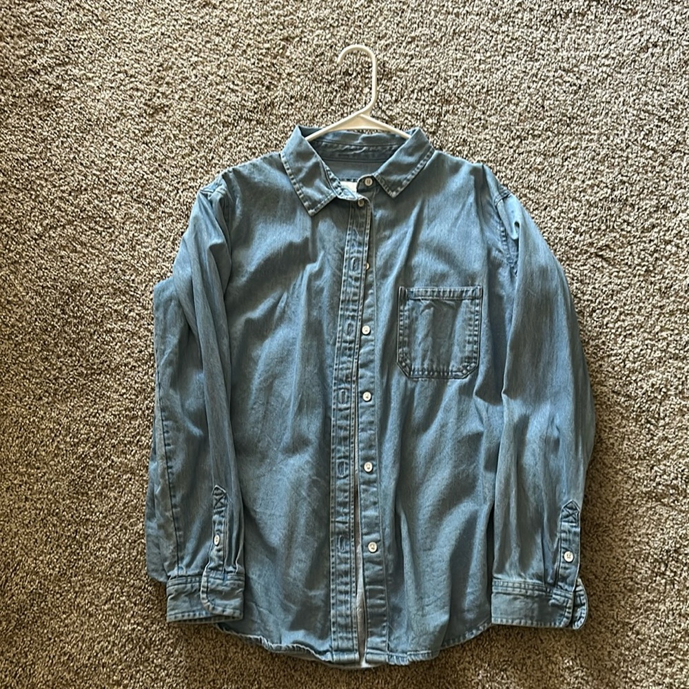 AE Oversize denim shirt